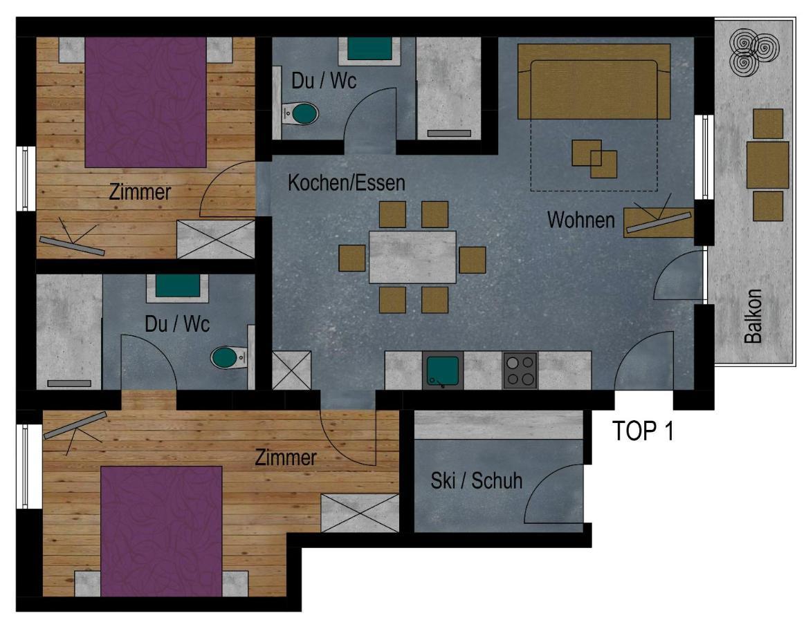Apart Scharler Mit Silvretta Card See Ngoại thất bức ảnh