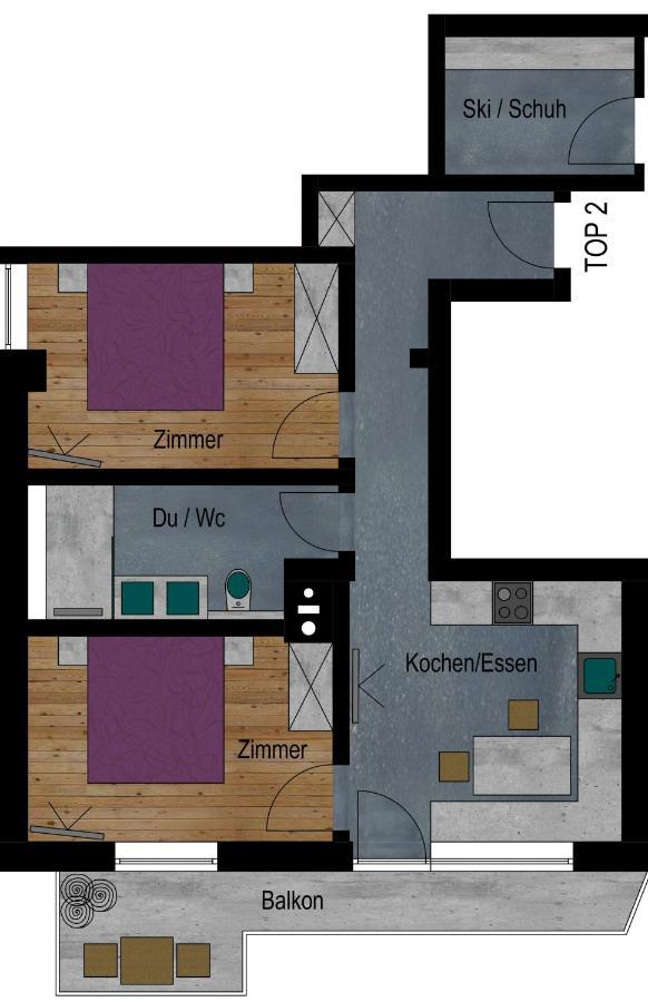 Apart Scharler Mit Silvretta Card See Ngoại thất bức ảnh